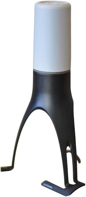 Automatic pan stirrer with timer in light gray