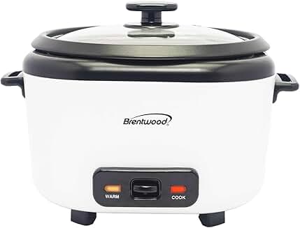 10-Cup Electric Rice Cooker with Measuring Cup and Spatula