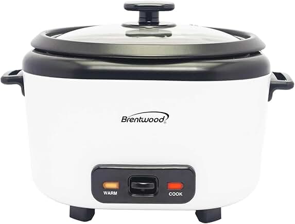 10-Cup Electric Rice Cooker with Measuring Cup and Spatula