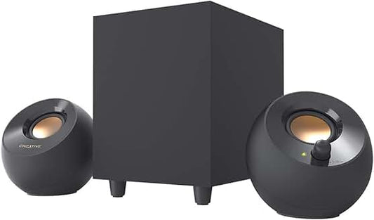 Desktop Speakers with Subwoofer and Far-Field Drivers