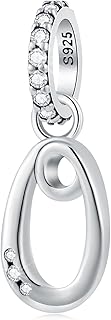 Letter and ampersand charms for necklaces and bracelets