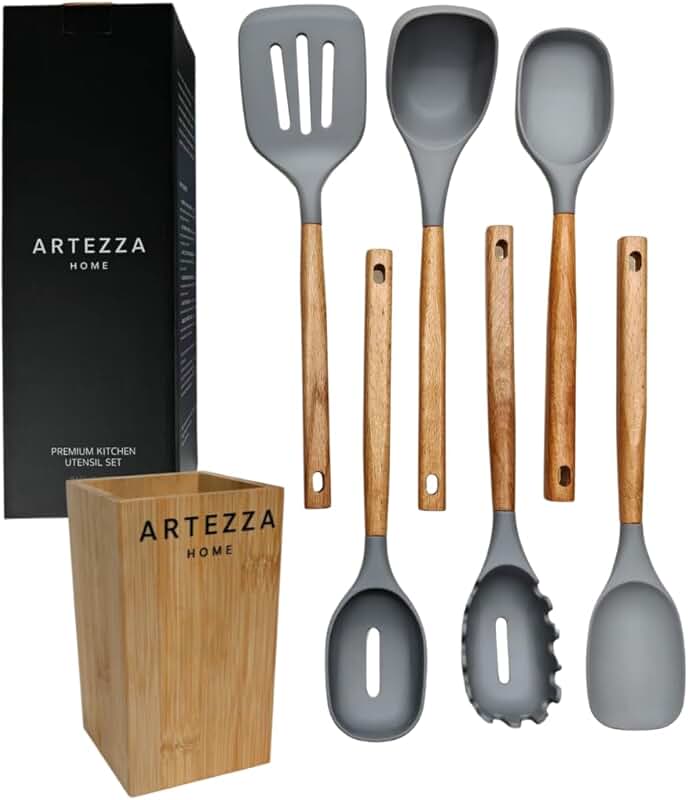 12-Piece Nonstick Cookware Set with Pans, Saucepans, Steamer, and Utensils