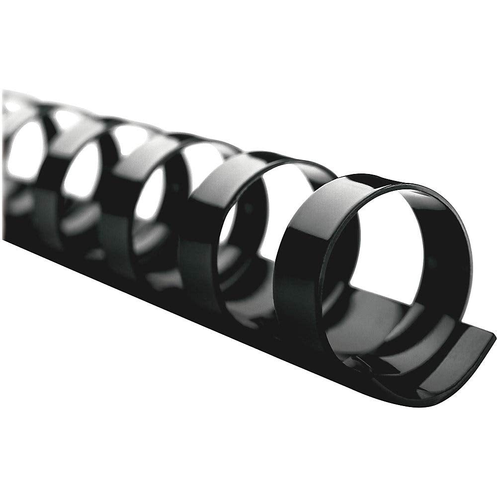Black 5/8" Binding Spines, 25 Pack