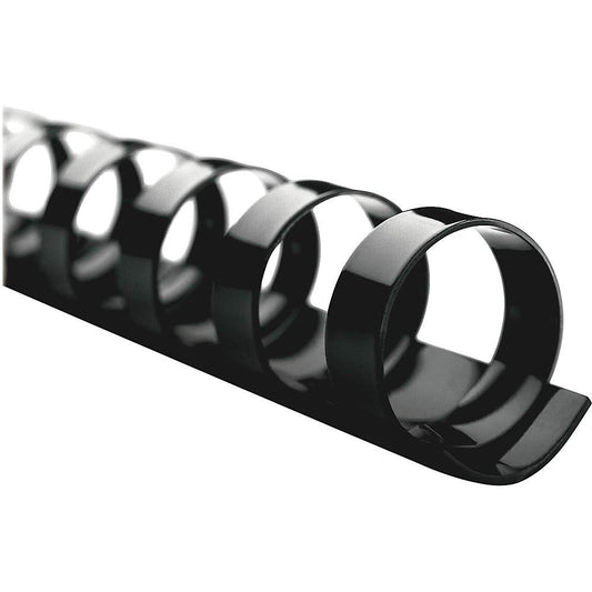 Black 5/8" Binding Spines, 25 Pack