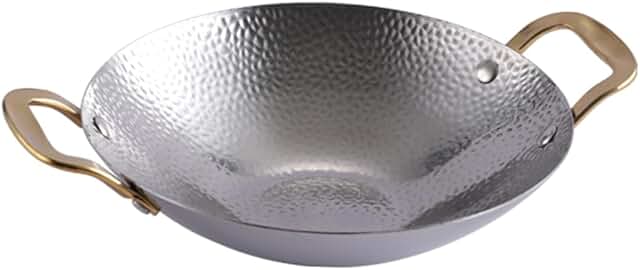 Stainless Steel Dry Pot and Wok Pan for Easy Cleaning