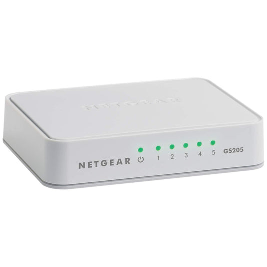 5-Port Gigabit Ethernet Switch, Desktop, Plug-and-Play