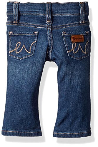 baby girls Skinny Jeans, Medium Blue, 6-9 Months US