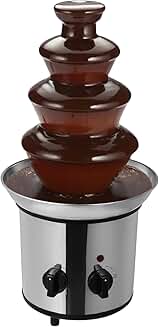 4-Tier Electric Chocolate Fountain with 60.86 oz Capacity