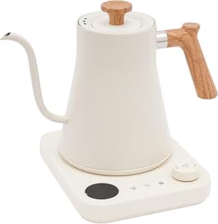 0.9L 1200W Stainless Steel Electric Gooseneck Kettle