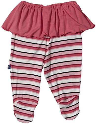 Print Footed Pant w/Skirt (Baby) - Winter Rose St-0-3 Months