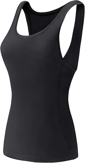 Sleeveless Racerback Workout Tank Top for Women