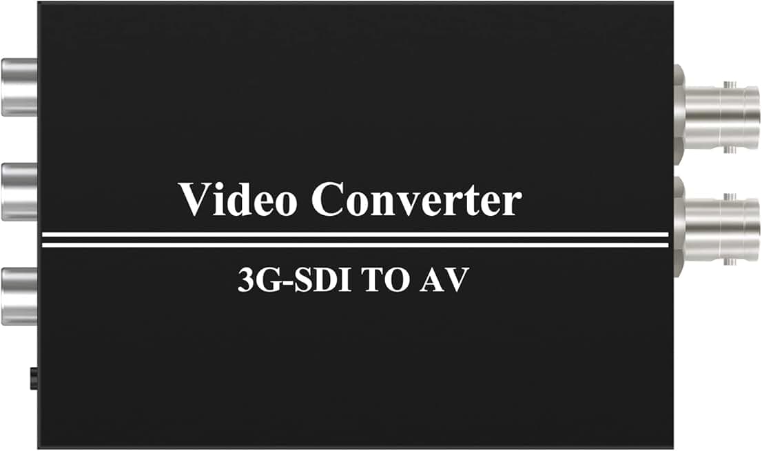 3G SDI to AV Converter with BNC and RCA Outputs