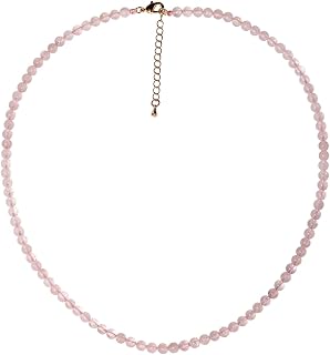 Simple 4mm Beaded Choker Necklace for Women