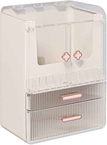 Large Acrylic Makeup Organizer with Drawers