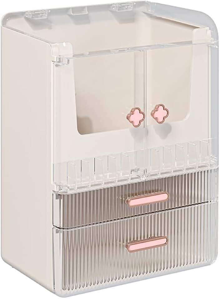 Large Acrylic Makeup Organizer with Drawers