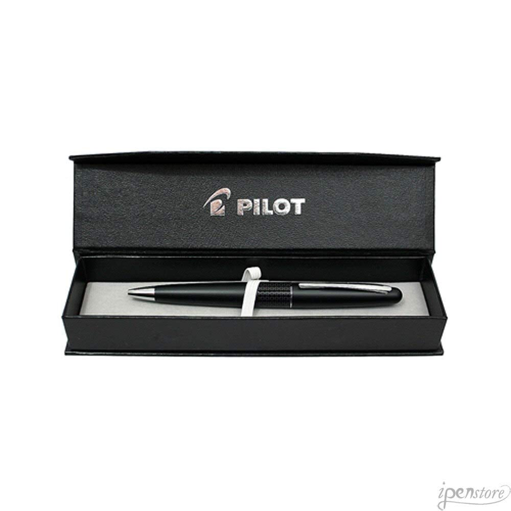 Black ballpoint pen with classic design