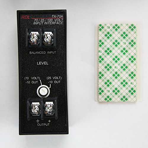 Rdl Tx-70A Input Interface With Unbalanced Line Out