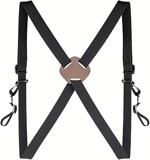 X-Shaped Adjustable Binocular and Camera Strap