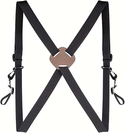 X-Shaped Adjustable Binocular and Camera Strap