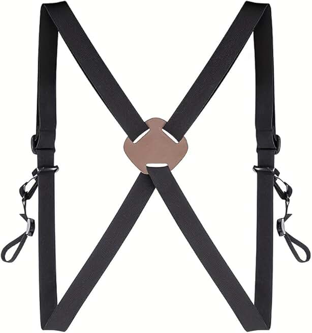 X-Shaped Adjustable Binocular and Camera Strap