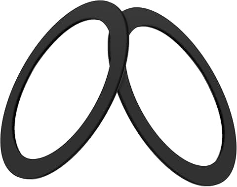 Universal Metal Adapter Ring for MagSafe, 2 Pack