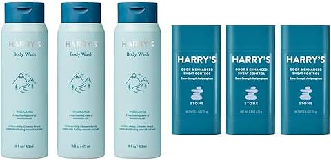 Men's Body Wash and Extra Strength Antiperspirant Pack