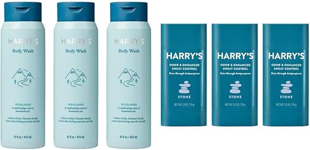 Men's Body Wash and Extra Strength Antiperspirant Pack