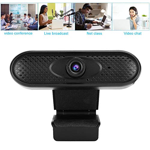 HD Computer Webcam, Web Cam with Noise Reducing Microphone,USB PC Webcam Plug and Play,Computer Accessory PC Camera Notebook Parts (720P)