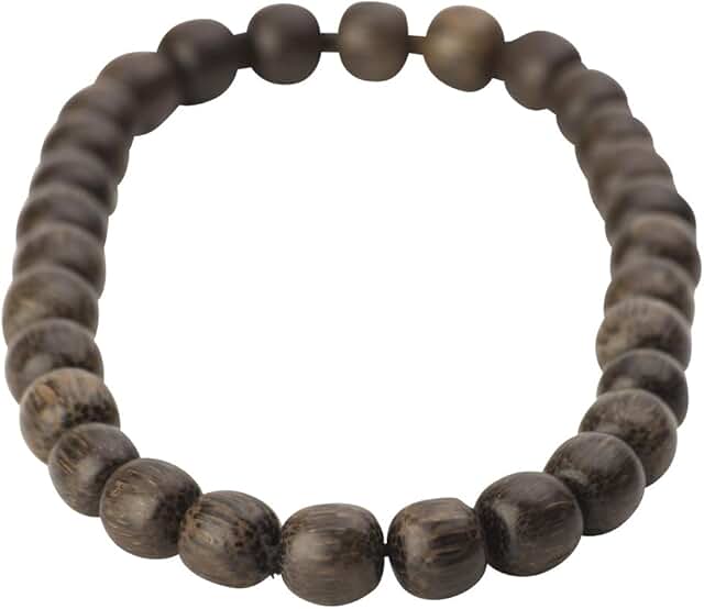 Chunky Wooden Beaded Necklace for Women and Men