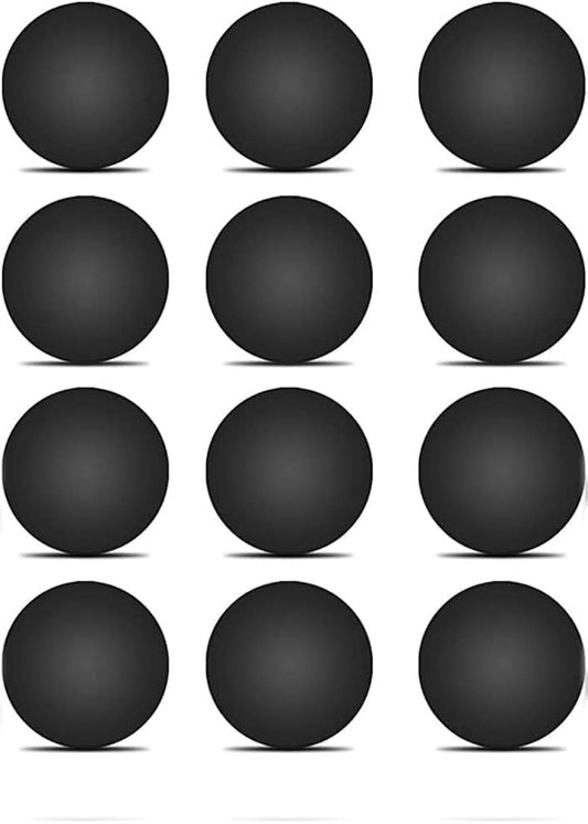 12 Rubber Silicone Feet with Adhesive, 0.575 inch Diameter