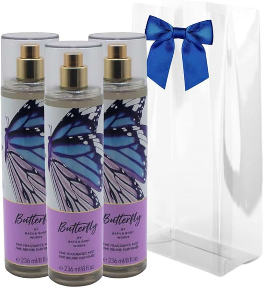 Fine Fragrance Mist Gift Set with Blue Bow