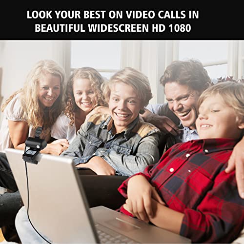 1080p Full Hd Webcam,Computer Laptop Pc Mac Desktop Camera for Conference and Video Call,Pro Stream Webcam with Plug and Play Video Calling,Built-in Mic, as Valentines Day Gifts for him her