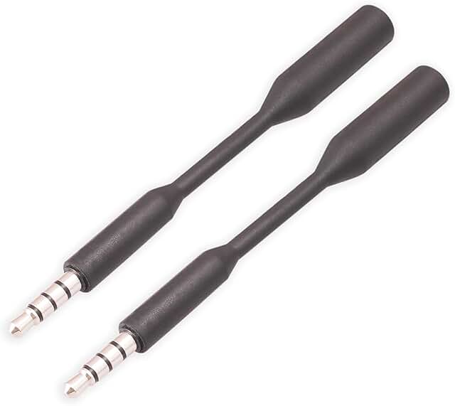 2-Pack 3.5mm Headphone Extension Cables