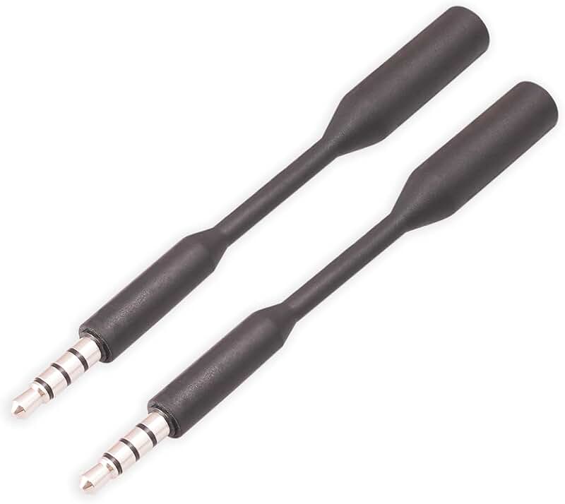 2-Pack 3.5mm Headphone Extension Cables