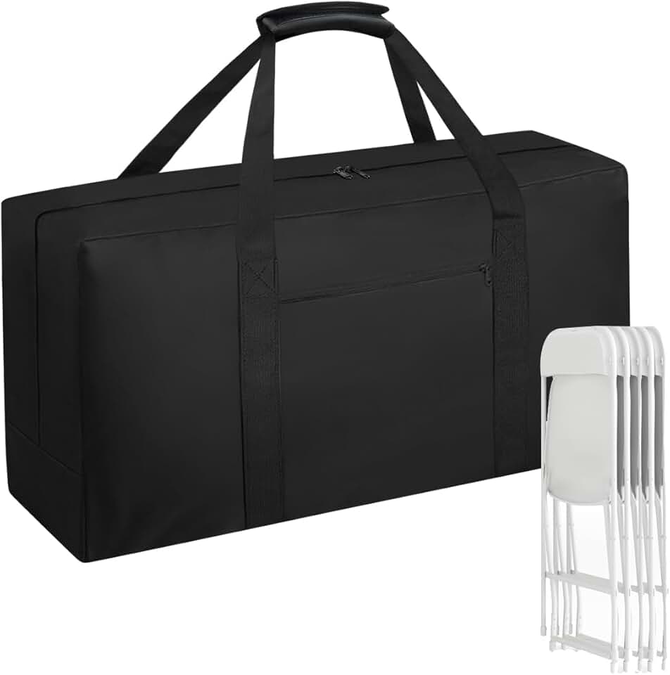 Large Water-Resistant Folding Chair Storage Bag