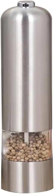 Stainless Steel Electric Salt and Pepper Grinder