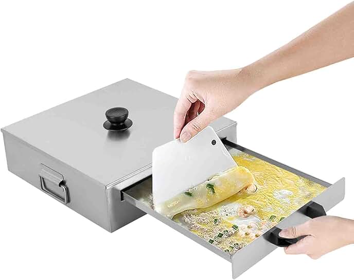 Stainless Steel Rice Noodle Roll Steamer for Kitchen