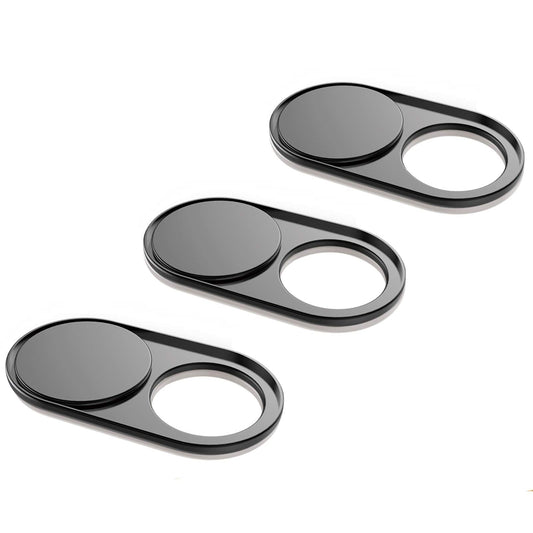 Ultra Thin Metal Webcam Cover Slide, 3 Pack