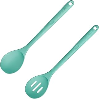 Heat Resistant Silicone Spoon Set for Cooking