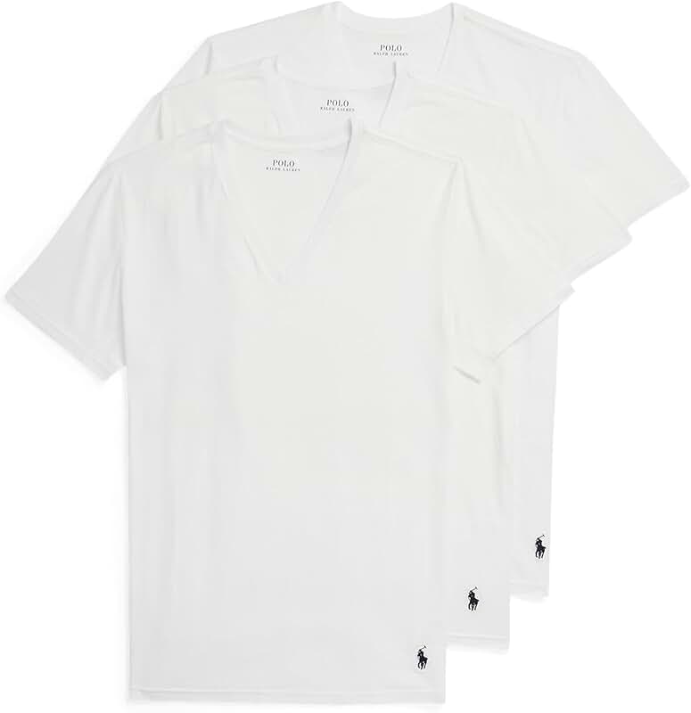 Men's 4D Flex Cooling Cotton Modal V-Neck Undershirt