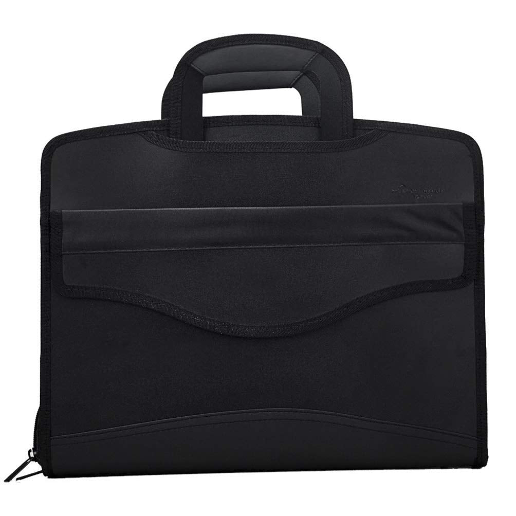 Waterproof Business Document Bag with Expandable Folder