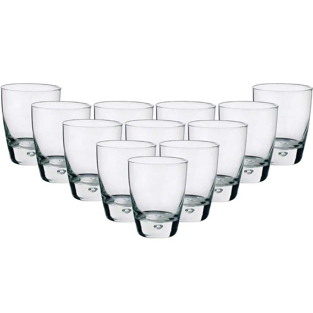 Luna Rocks Gl Set of 12), 12 Count Pack of 1), Clear