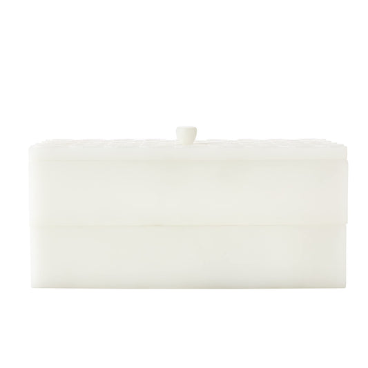 Lithgow Toothbrush Holder Storage Box, White