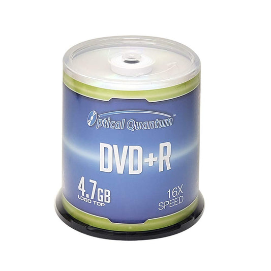 DVD+R 4.7GB 16x Recordable Media Disc 100 Pack