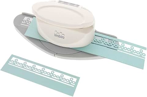 Continuous border paper punch for scrapbooking