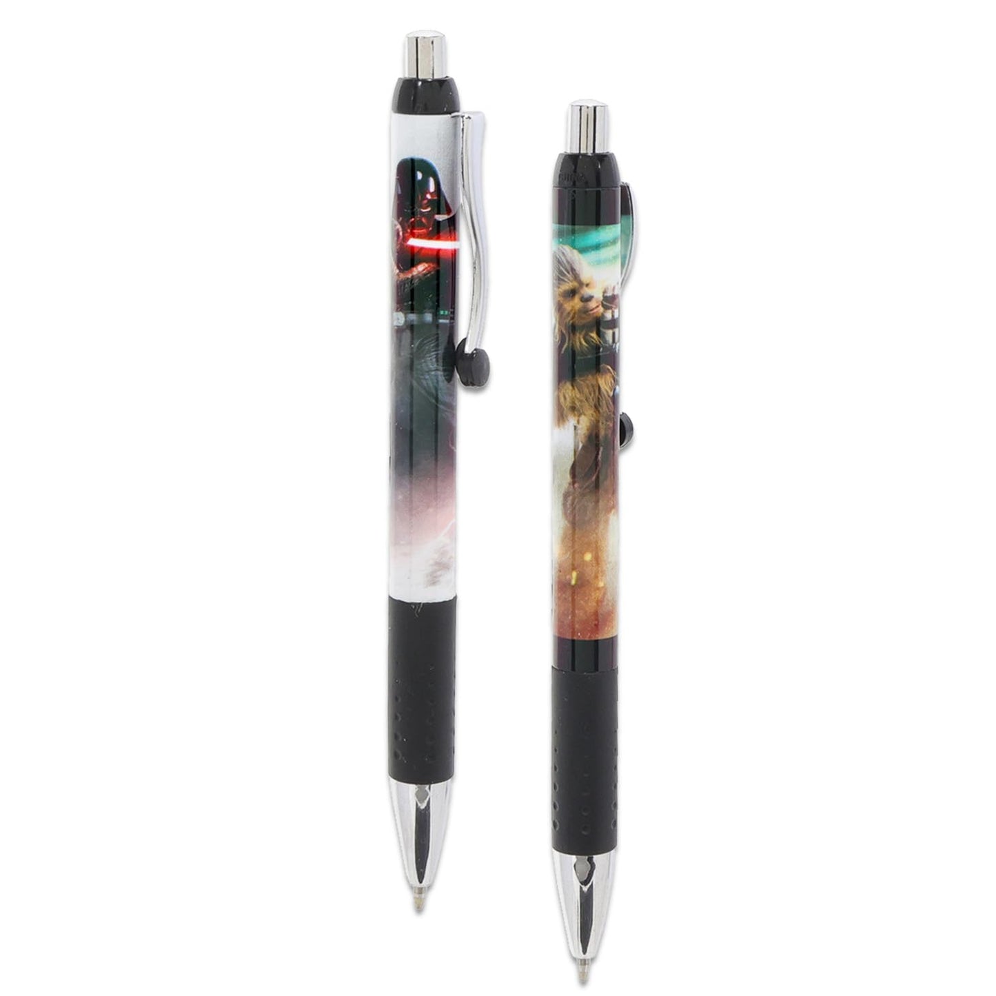 Set of 2 Ballpoint Pens with Star Wars Characters