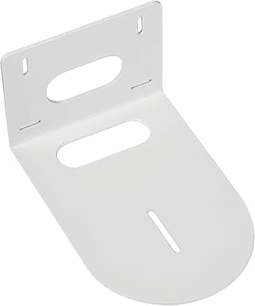 Small White Wall Mount Bracket for PTZ Cameras