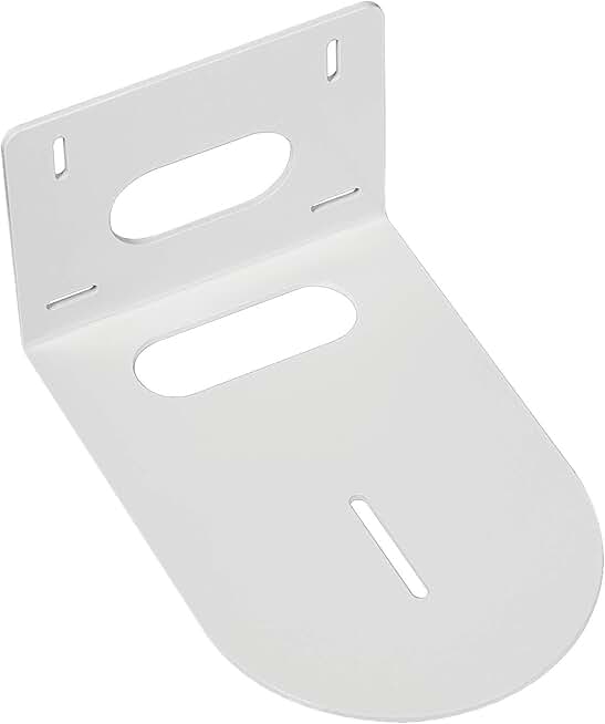 Small White Wall Mount Bracket for PTZ Cameras