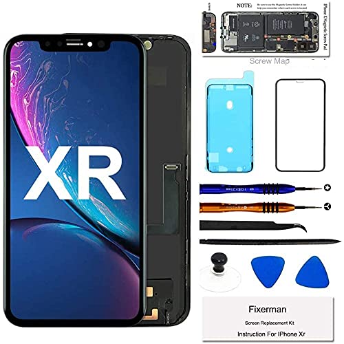 iPhone Xr 6.1-inch LCD Touch Screen Replacement with Tools