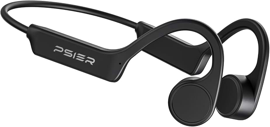 Bone Conduction Headphones with Mic, Bluetooth 5.4, 10H Play, Waterproof